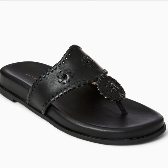 NWT Jack Rogers Sport Sandals Black - Size 8 - Picture 1 of 5